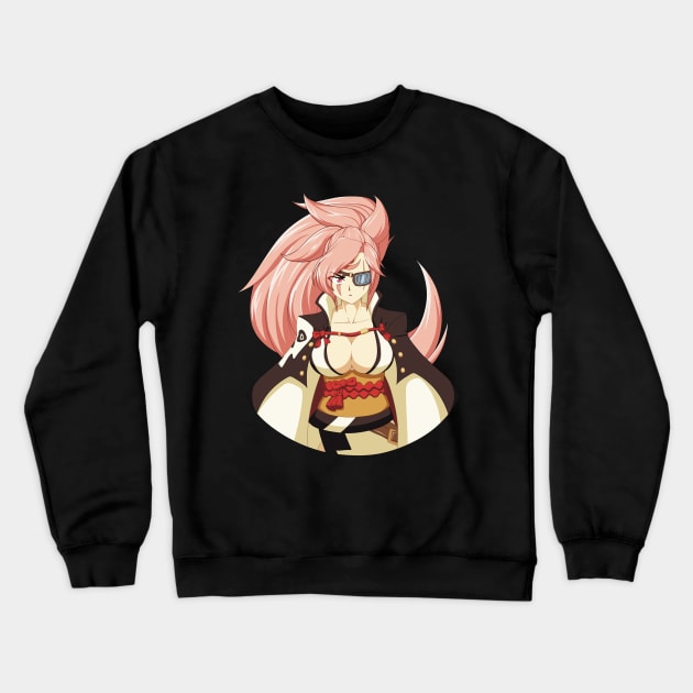 Guilty Gear - Baiken Crewneck Sweatshirt by KirbyAustria